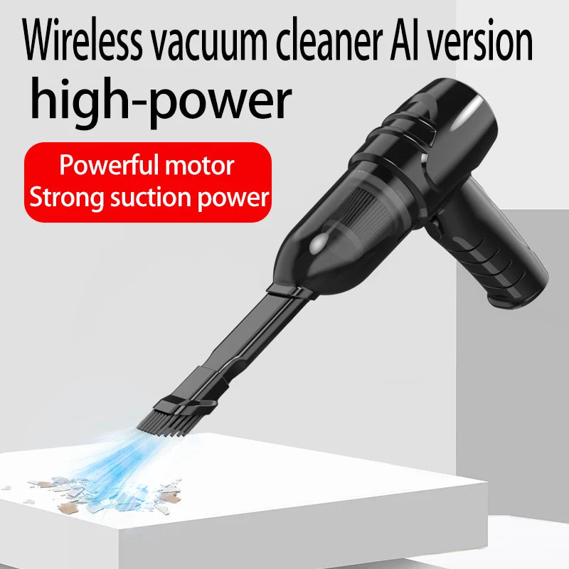 Car Vacuum Cleaner Wireless High-Power Dual-Use (Car & Home) Powerful Multi-Functional Handheld Vacuum with Strong Suction